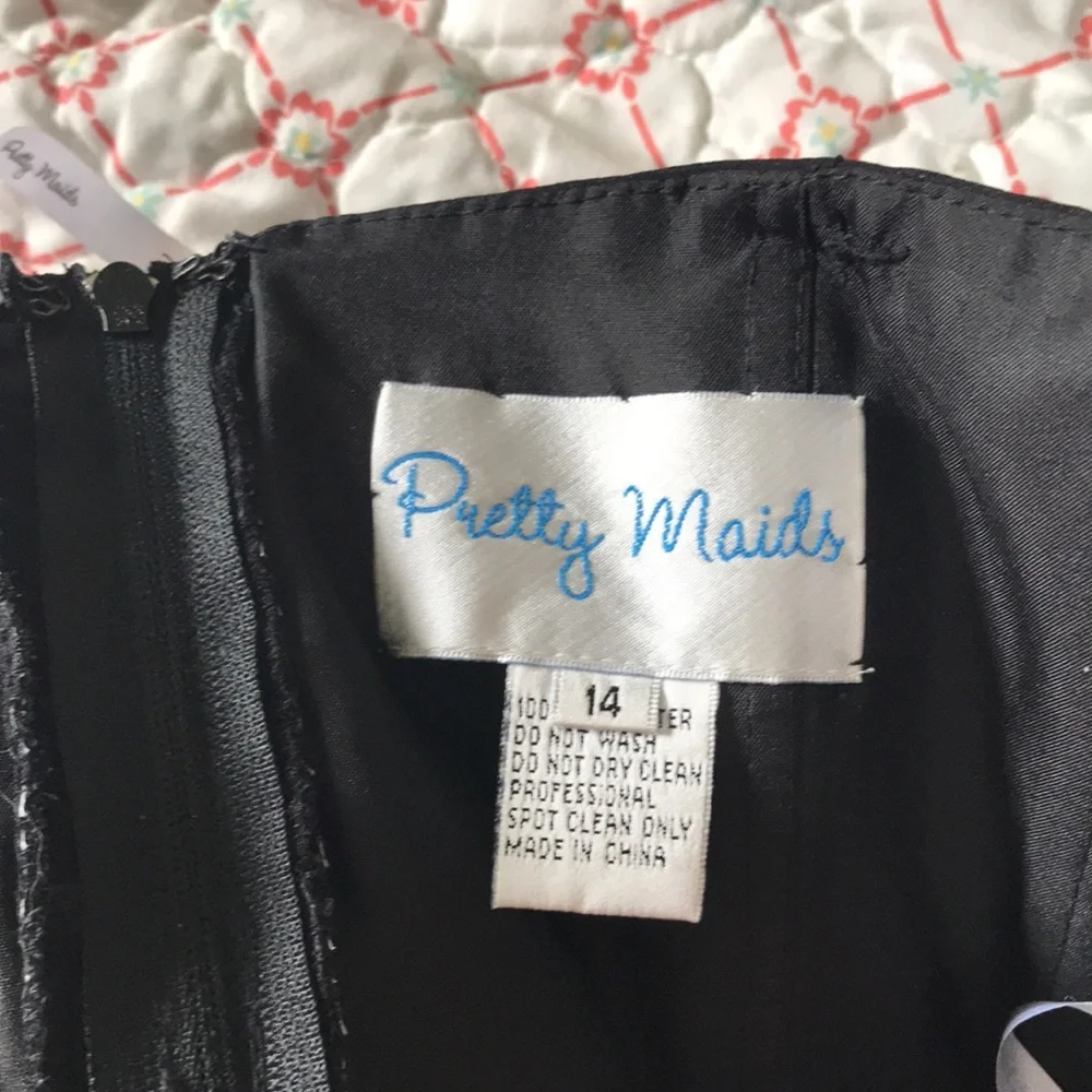 Pretty maids ruched strapless corset dress - Picture 8 of 10